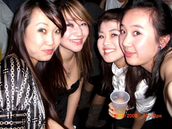 Me, Jane and Jess were Carmen's (Dracula's) Brides LOL! hence the red lipsticks