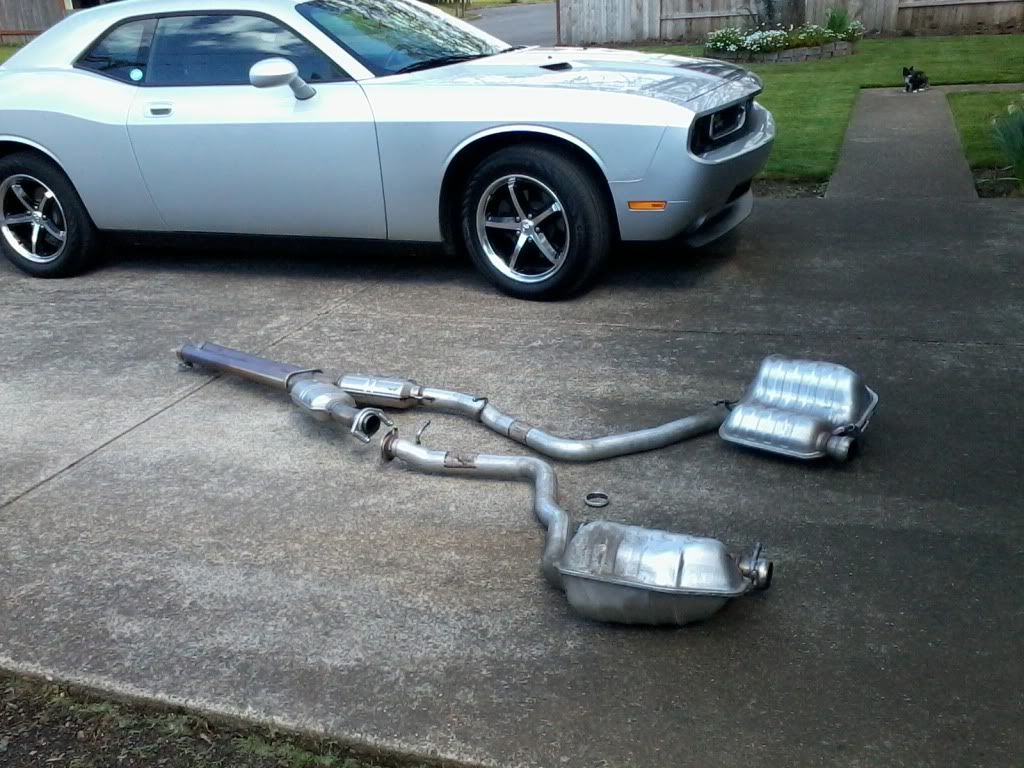 2010 Challenger V6 Dual exhaust questions Dodge Challenger Forum