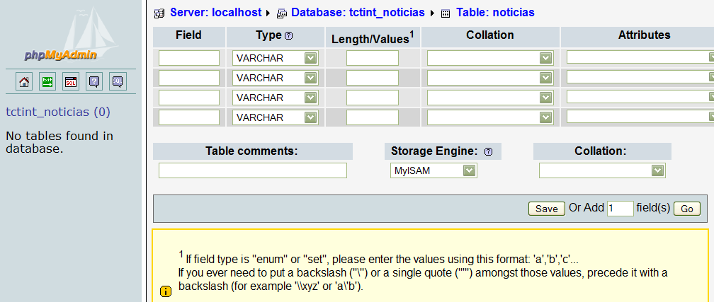 PhpMyAdmin+2.8.0.2