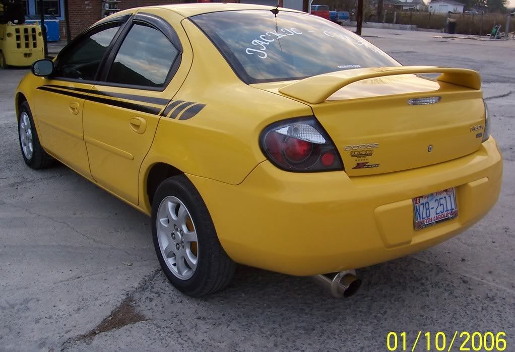 Dodge Neon Yellow