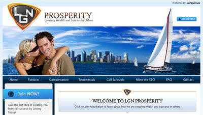 lgn prosperity system review scam free compensation