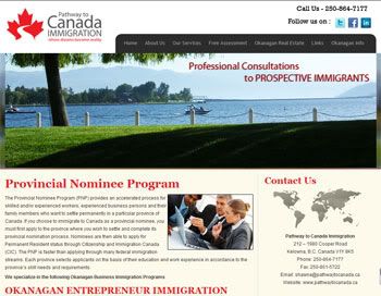 Okanagan business immigration programs