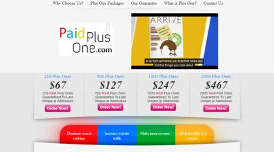 paid plus one google google+ buy plus one