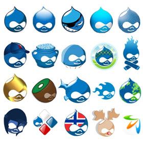 drupal, template joomla