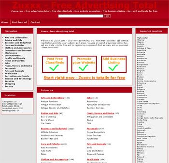 World Free classifieds ads advertising