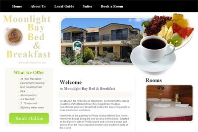 bed and breakfast phillip island Moonlight Bay Bed and Breakfast