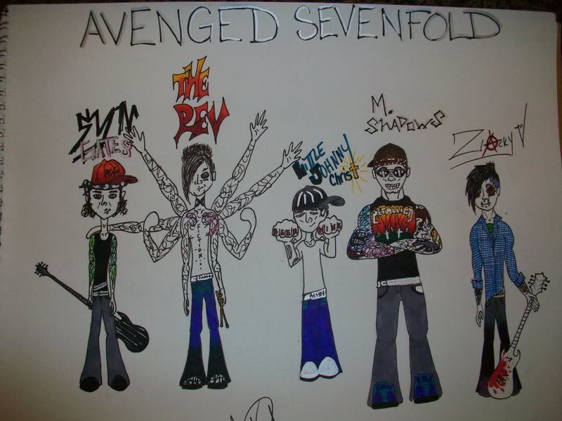 Cartoon A7X