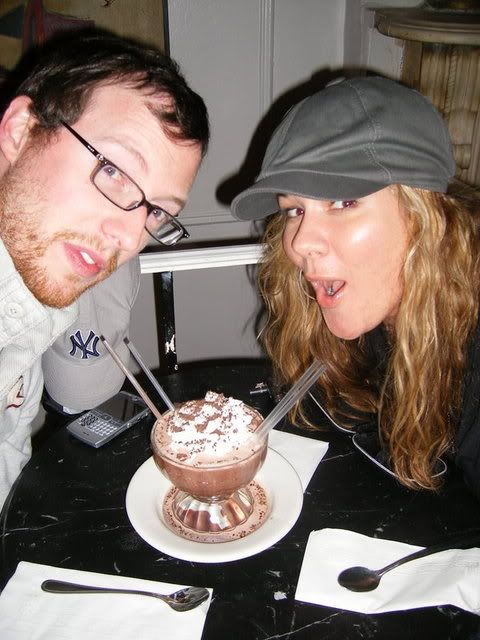 Frozen hot chocolate at 2011