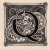 Dragon letter Q