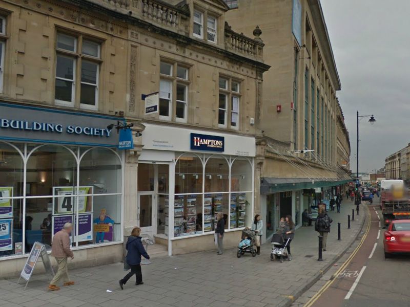 View along Hamptons International Lettings letting agent on 80 Queens Road in Bristol (c) judyburke290 letting agents