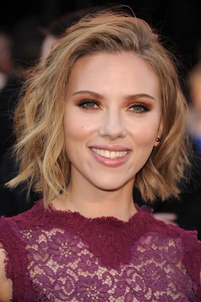scarlett johansson hair oscars. Scarlett Johansson#39;s hair and