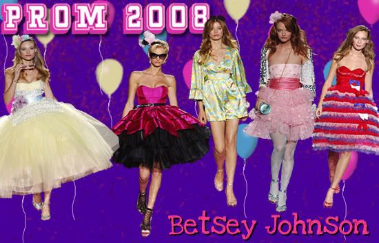 betsey johnson prom. My Prom kind of sucked,