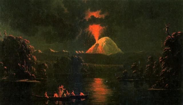  photo Mount_St_Helens_erupting_at_night_by_Paul_Kane.jpg