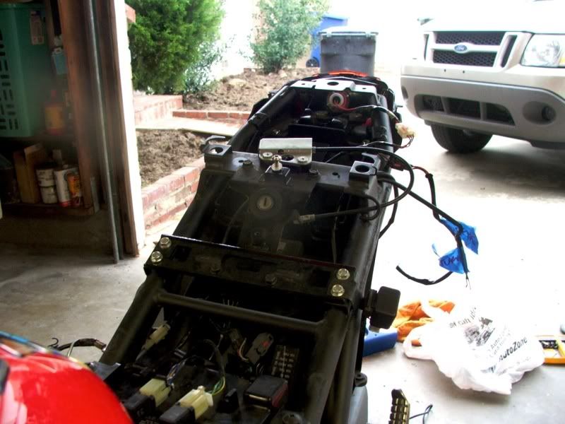 Finally fixed 'er up after low siding. Kawasaki Motorcycle Forums