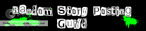 The Random Story Posting Guild version 2.0 banner