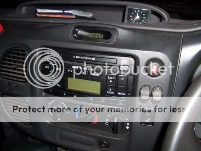 Ford Transit Forum • View topic - Swapping radio cassette player for ...