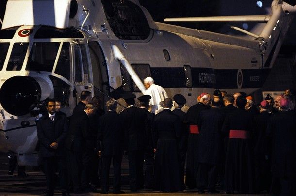 Benedict XVI has a helicopter license