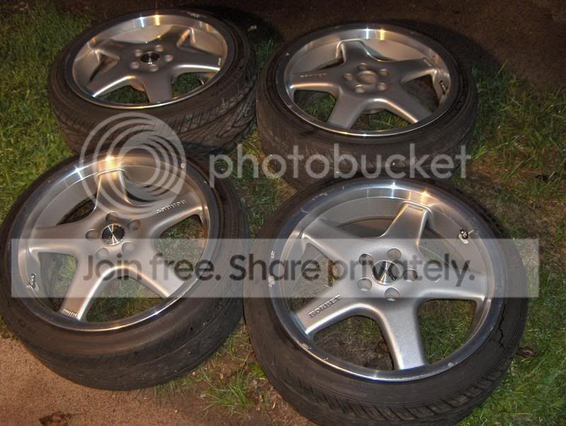 FS: Borbet TYPE E's 17x8 $625 | VW Vortex - Volkswagen Forum