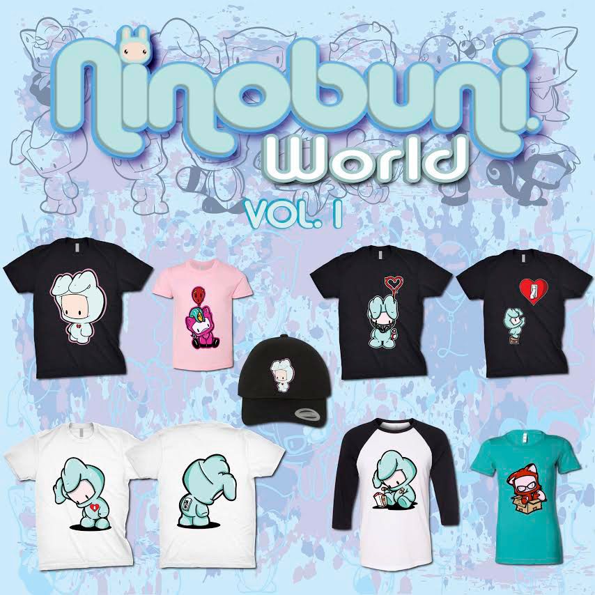 Juan Muniz, SpankyStokes, Artist, Apparel, Designer, T-Shirt, Plush, Juan Muniz announces the launch of NINOBUNI WORLD photo 0_59.jpg