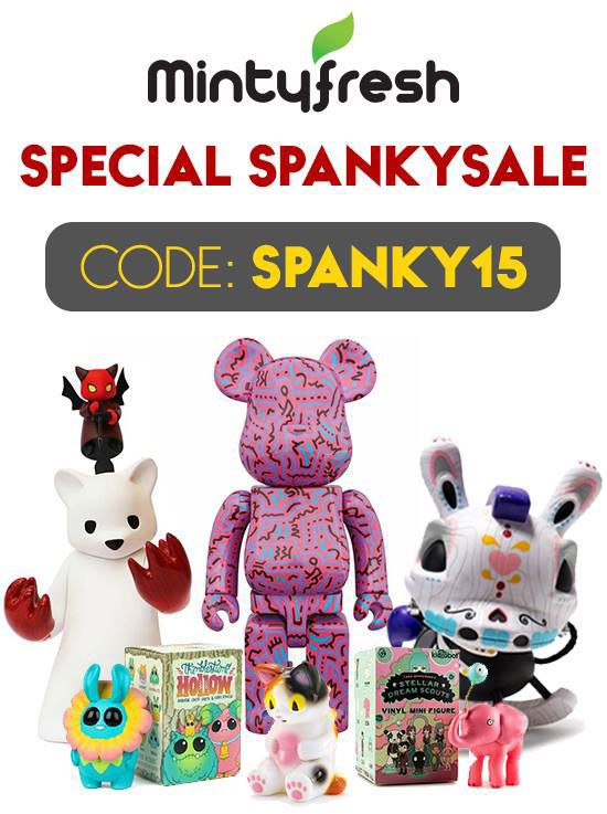 SpankyStokes, Mintyfresh, Vinyl Toys, Sale, Online Sale, Limited Edition, Mintyfresh launches special SPANKYSALE