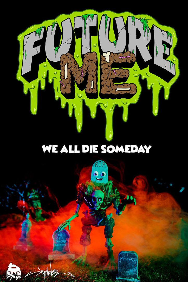 "Future Me" Kickstarter from Alex Pardee & Rocom Toys announced, Kickstarter, SpankyStokes, Alex Pardee, ROCOM, Limited Edition, Halloween, Crowd Funding, 
