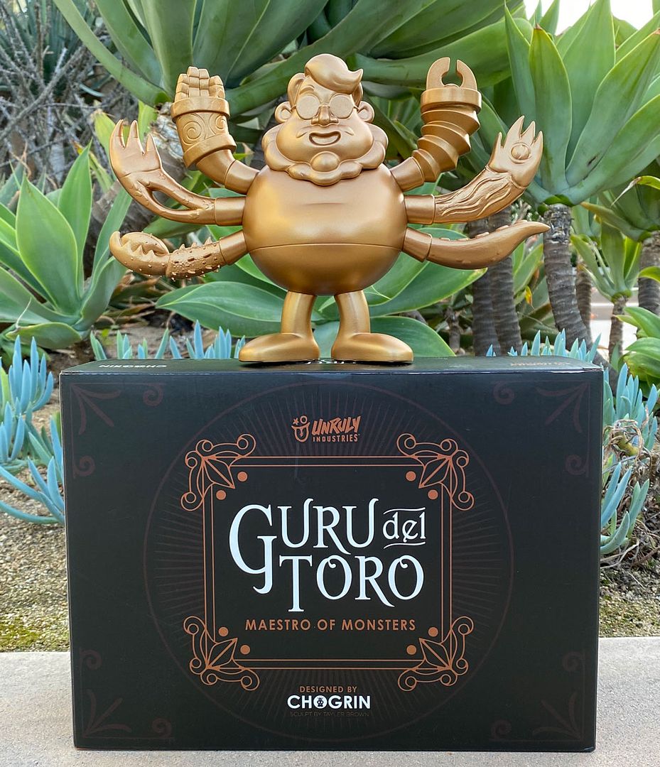 Chogrin, Monster, SpankyStokes, Vinyl Toys, Unruly Industries, Limited Edition, Guru Del Toro from Chogrin... out now