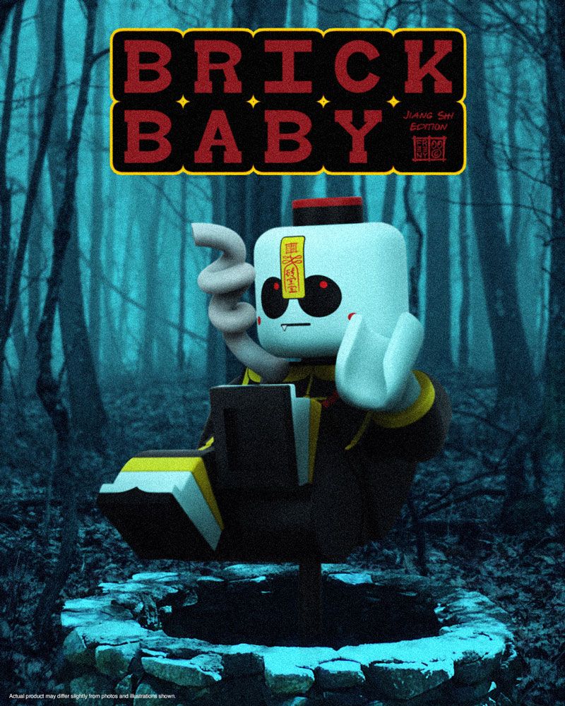 Mighty Jaxx, Lego, Jason Freeny, SpankyStokes, Limited Edition, Designer Toy (Art Toy), Vampire, Mighty Jaxx presents: Brick Baby Jiangshi by Jason Freeny Mighty Jaxx, Lego, Jason Freeny, SpankyStokes, Limited Edition, Designer Toy (Art Toy), Vampire, Mighty Jaxx presents: Brick Baby Jiangshi by Jason Freeny