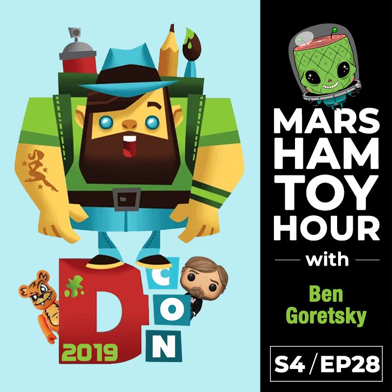 SpankyStokes, Marsham Toy Hour, Dcon 2019, Designer Con (DCon), Gary Ham, 3dRetro, Marsham Toy Hour: Season 4 Ep 28 - DesignerCon 2019