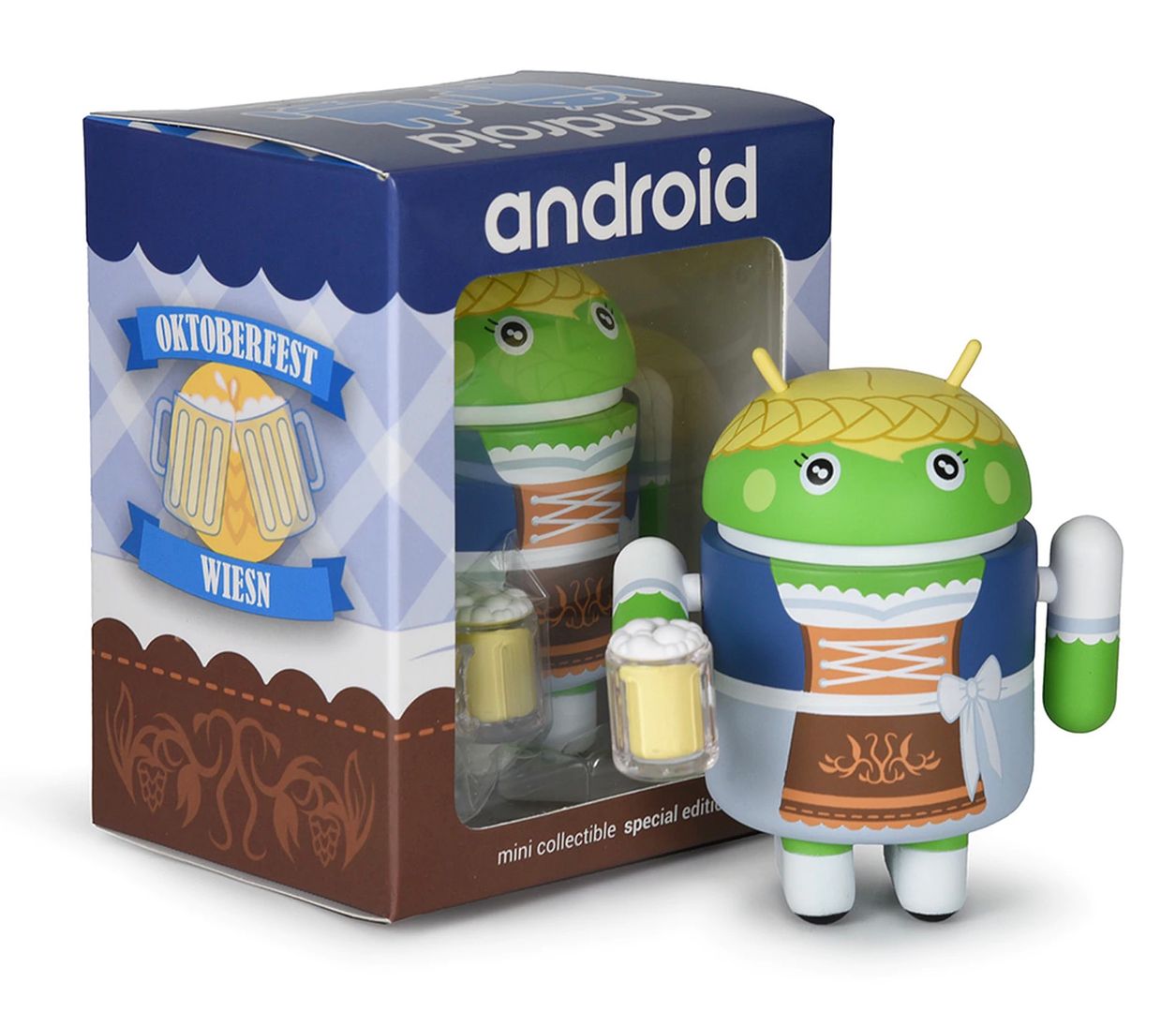 Android, Limited Edition, Vinyl Toys, Andrew Bell, SpankyStokes, Holiday, 2019 Oktoberfest ANDROID edition available now... Cheers