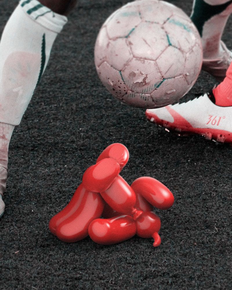 Whatshisname, Mighty Jaxx, SpankyStokes, Funny, Limited Edition, Dog, Soccer, Football, Mighty Jaxx presents: Lick Balls by Whatshisname