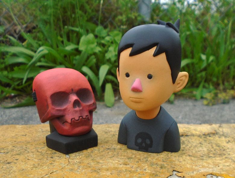 GoodHero, Resin, Character Design, SpankyStokes, Bust, Designer Toy (Art Toy), Limited Edition, Alief Boy from Goodhero