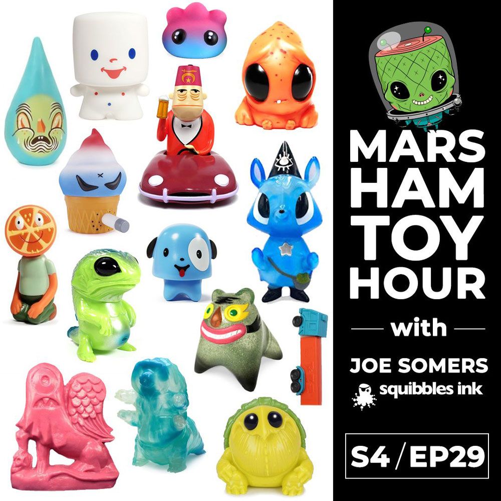 Squibbles INK, Rotofugi, SpankyStokes, Marsham Toy Hour, Podcast,  Marsham Toy Hour: Season 4 Ep 29 - Squibbles Ink