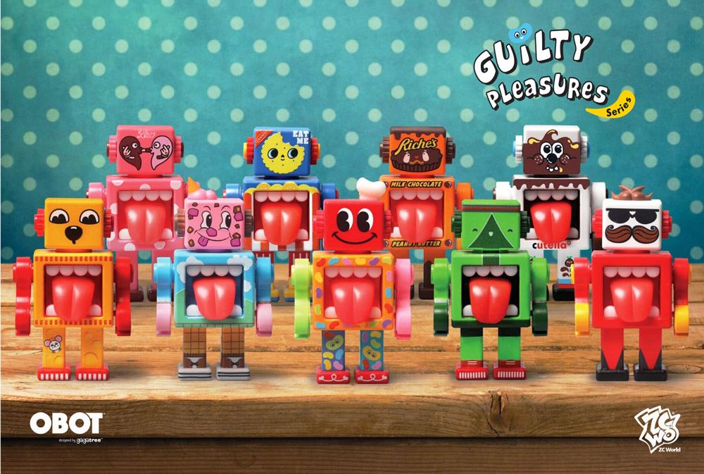 Blind Box, ABS, Cute, Limited Edition, SpankyStokes, GAGATREE x ZCWO present: OBOT Blind Box Series 1 - GUILTY PLEASURES