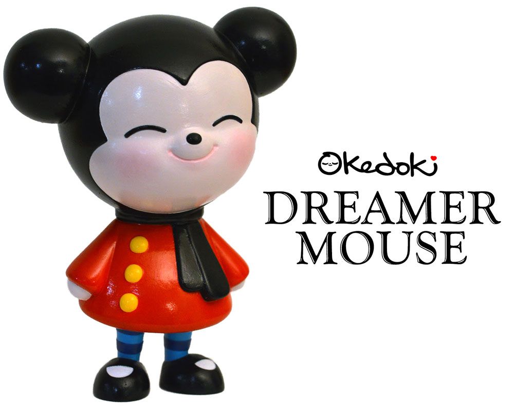 Okedoki, SpankyStokes, Resin, Designer Toy (Art Toy), Chinese New Year, Dreamer Mouse - Original Edition from Okedoki