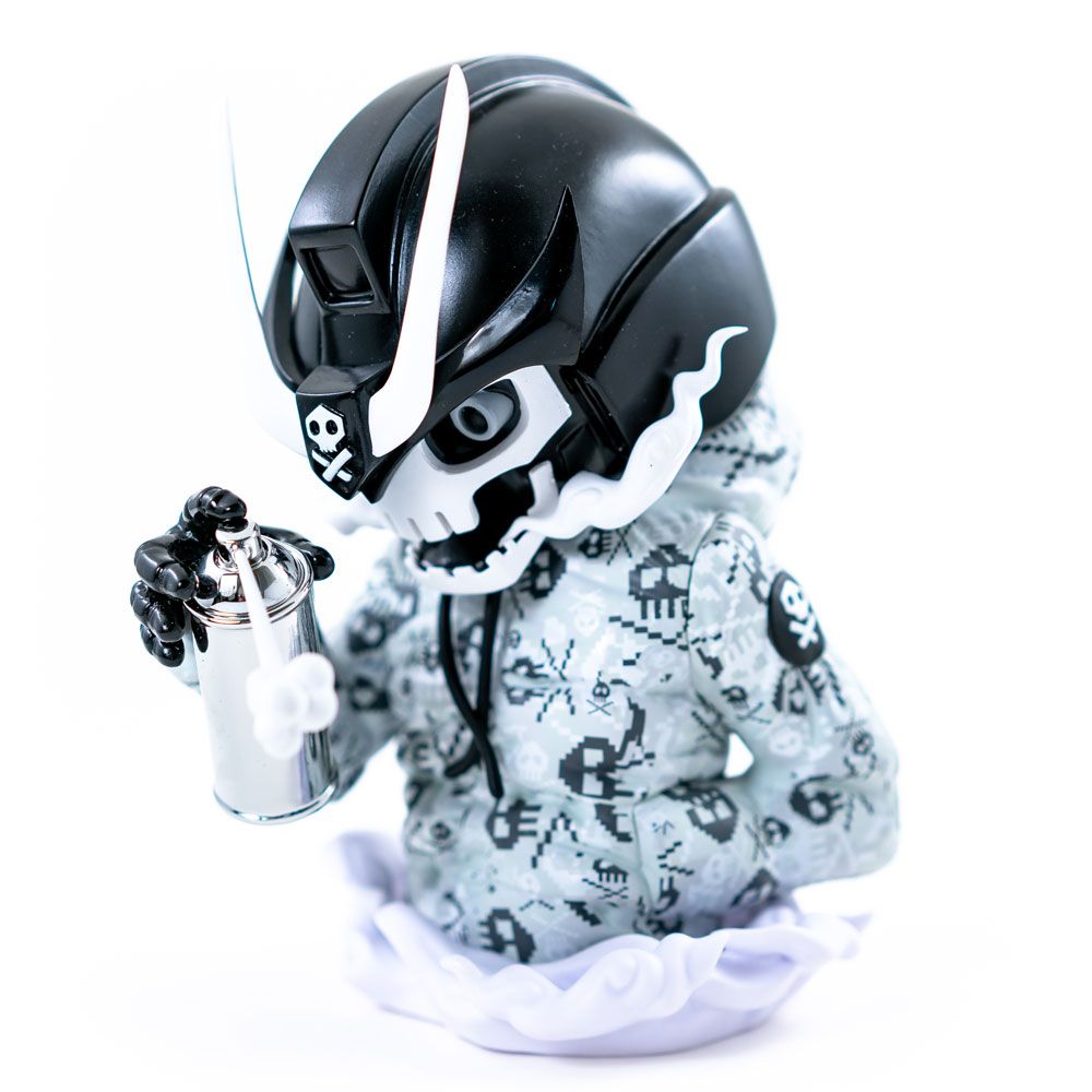 Quiccs, SpankyStokes, Martian Toys, Limited Edition, Vinyl Toys, Exclusive, Gacha Robot exclusive “Urban Camo” [TEQ63] RAVAGER by Quiccs x Martian Toys announced
