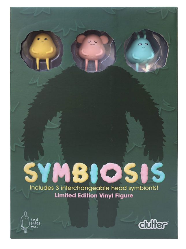 Clutter, Vinyl Toys, Sad Salesman, Limited Edition, Cute, SpankyStokes, Clutter presents: Symbiosis by Sad Salesman