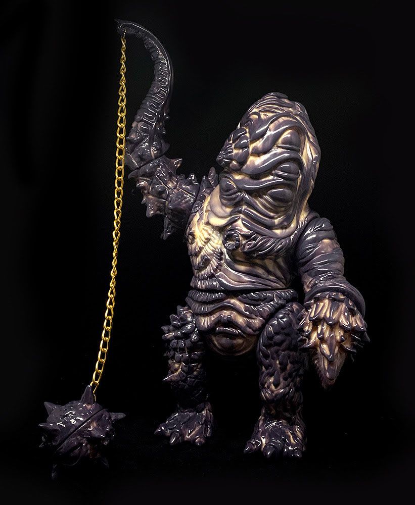 Paul Kaiju, Toy Art Gallery (TAG), SpankyStokes, Kaiju, Monster, Limited Edition, Sofubi, Lottery, Marbled edition SLUGBEARD by Paul Kaiju x Toy Art Gallery... Lottery launched
