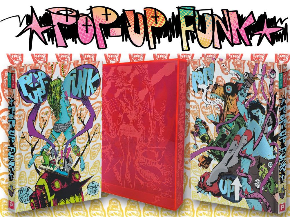 Poposition, Book, Kickstarter, SpankyStokes, Artist, Crowd Funding, Jim Mahfood's Pop Up Funk... can you dig it?!?! On Kickstarter now 