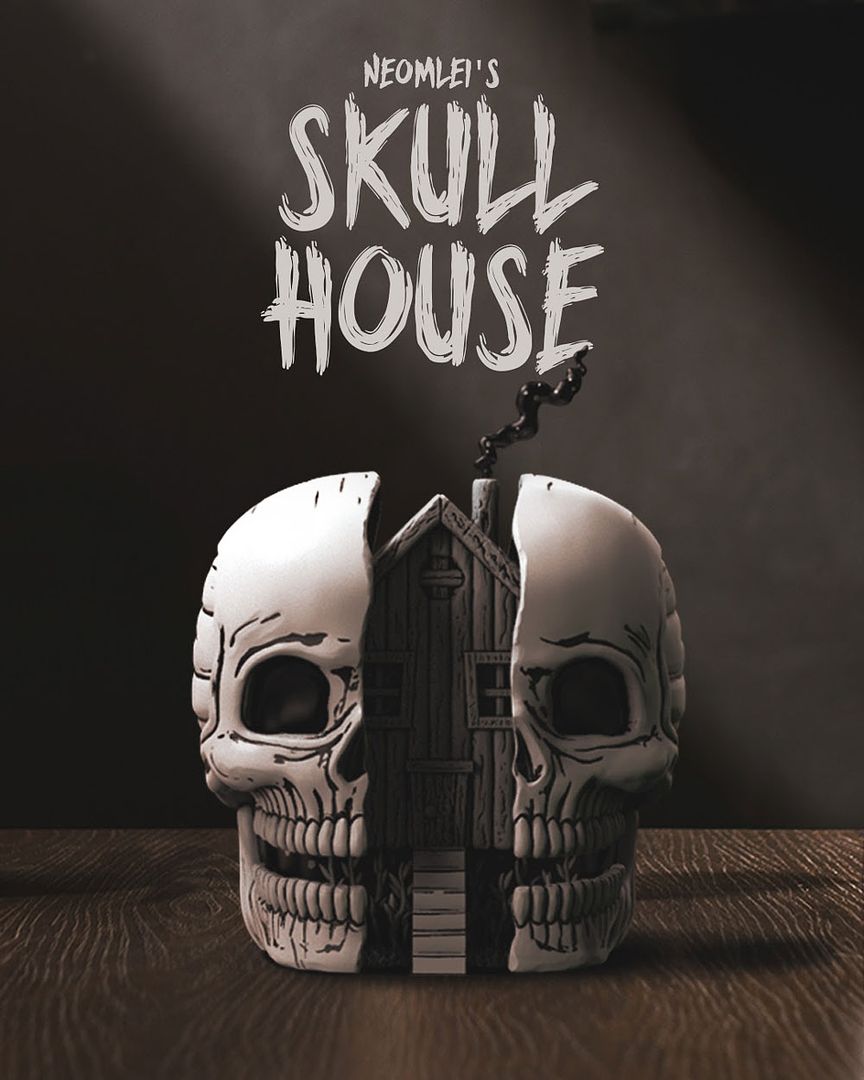 Mighty Jaxx, Polystone, Skull, Designer Toy (Art Toy), SpankyStokes, Mighty Jaxx presents: Skull House by Eli Klemmeck