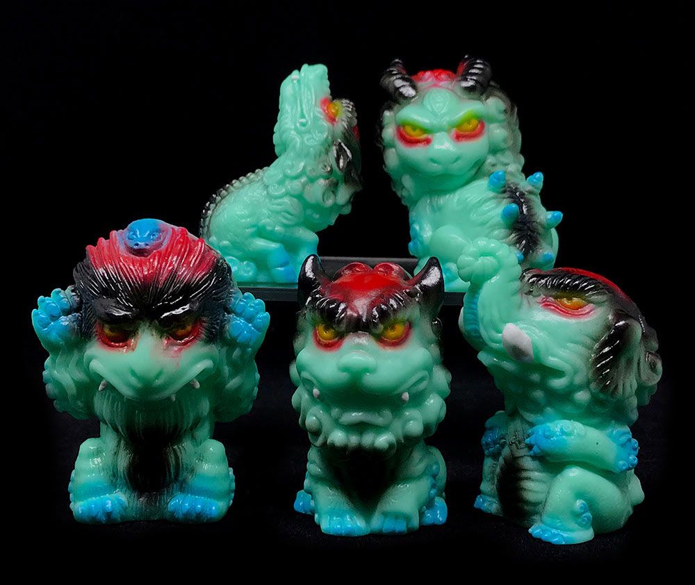 Toy Art Gallery (TAG), Candie Bolton, Sofubi, SpankyStokes, Mini Figures, Yokai, Candie Bolton's OH MY! YOKAI Legendary Beasts DEVILS edition from Toy Art Gallery