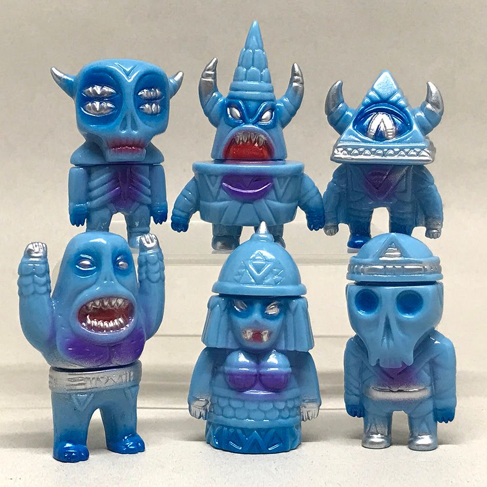 SpankyStokes, Mini Figures, Toy Art Gallery (TAG), Sofubi, Vinyl Toys, Martin Ontiveros, Toy Art Gallery presents: Martin Ontiveros' HEXTRATERRESTRIALS debut edition released
