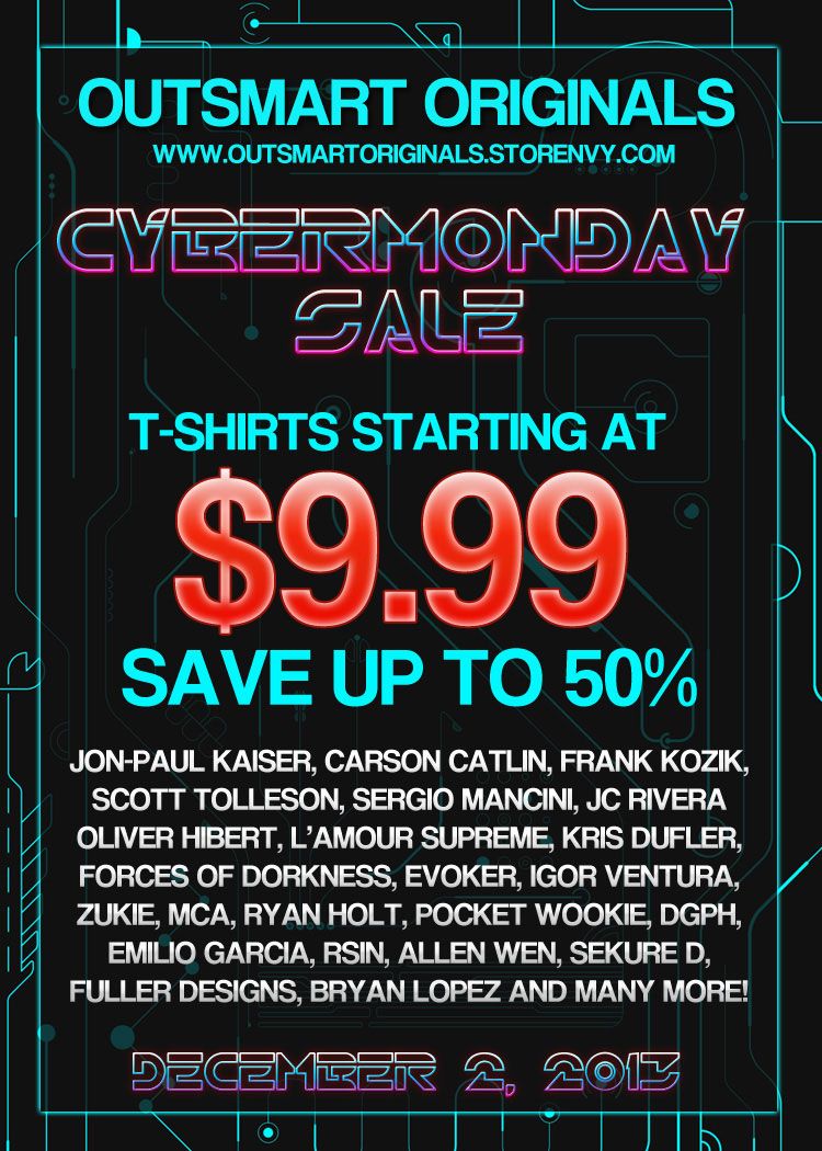 Outsmart Originals Cyber Monday Sale - Save Up To 50%! - SpankyStokes ...