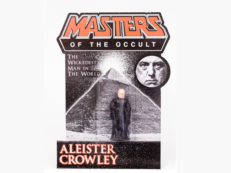 SpankyStokes.com | Designer Toy • Vinyl Toy • Art Toy Blog: Masters of the  Occult's Aleister Crowley action figure! The wickedest man in the world at  3¾-inches tall!