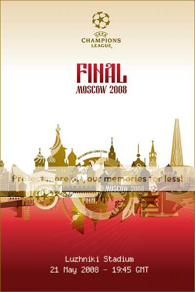 UEFA Champions League 2008 Final - Moscow