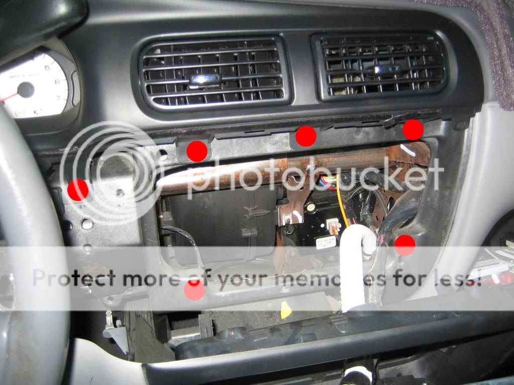 1998 Ford taurus radio removal #2