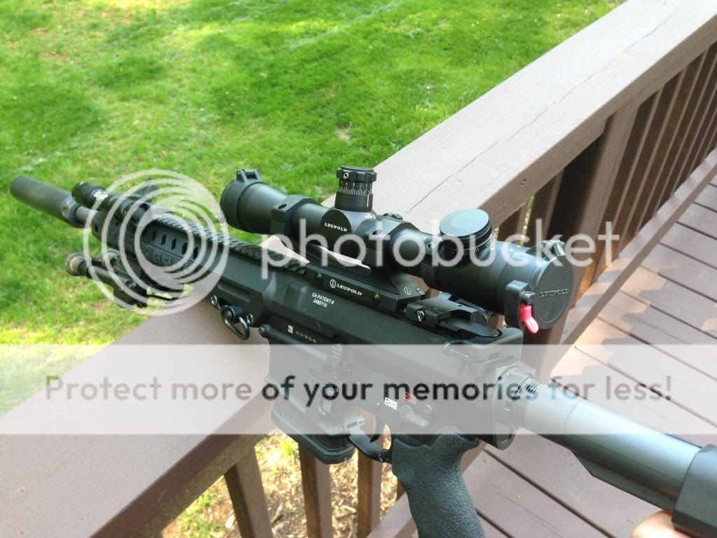 Leupold MK4 2.5-8x36mm Illuminated Mil-Dot with Leupold IMS Mount ...