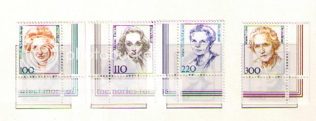   Famous Women but inscribed Deutschland, SG 2785   2792, MNH  