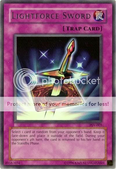 Yugioh, Lightforce Sword, PSV 005, Rare, MINT  