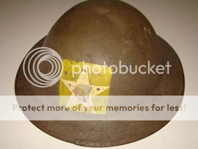 US WWI USMC HELMET 2nd battalion 5th Marines  