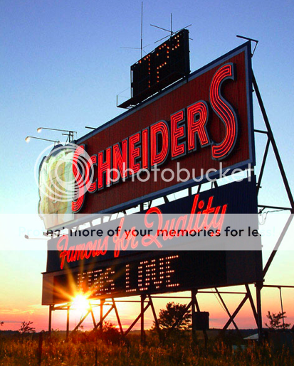 schneiders wiener beacon 401 sign